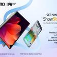 TECNO Headed to IFA ShowStoppers 2026 with Bezelless Concept Phone and 360° Convertible MEGABOOK T15 360 Pro