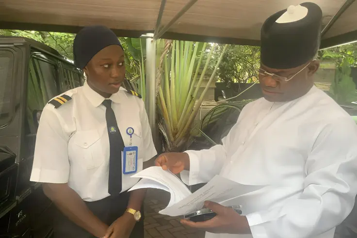 Student’s dream of becoming pilot nearly crashed until Yahaya Bello provided ₦30m support