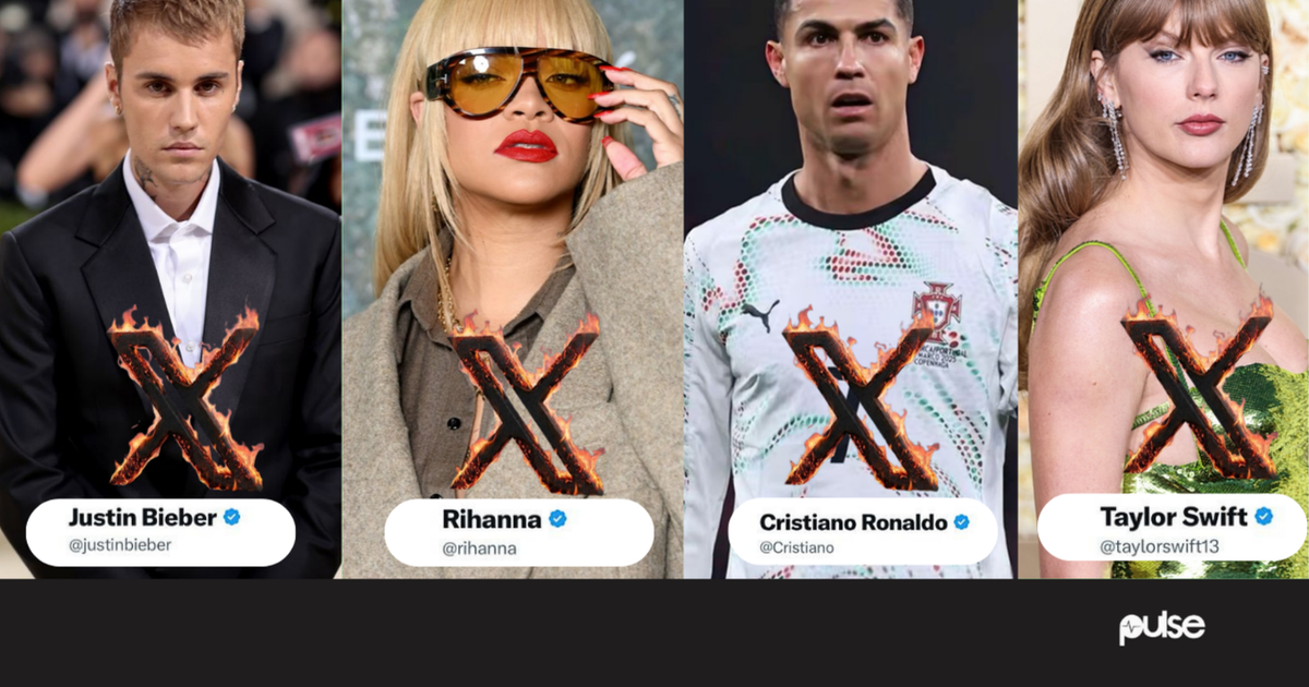 Rihanna, Ronaldo, Taylor Swift Lose Millions of Followers in X Bot Purge