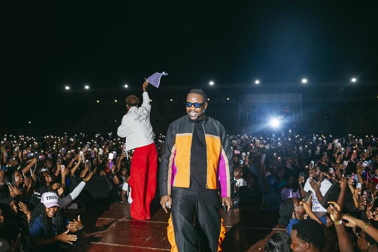 Big Bimi Makes History as Nigeria’s First Hype Man to Go on Nationwide University Tour