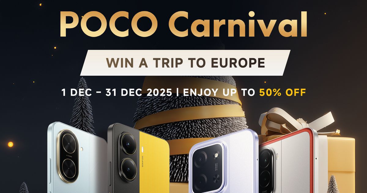 POCO's Year-End Carnival: Reliable Performance You Need, Real Deals You Want
