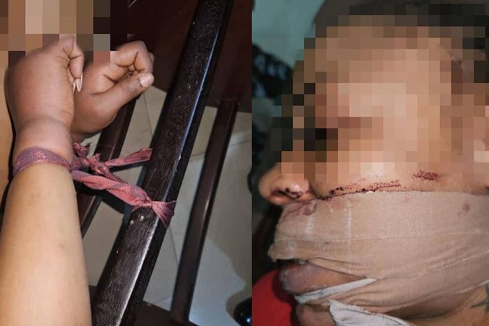 PHOTOS: Police rescue Ebonyi lady from suspected ritualist in Abuja hotel