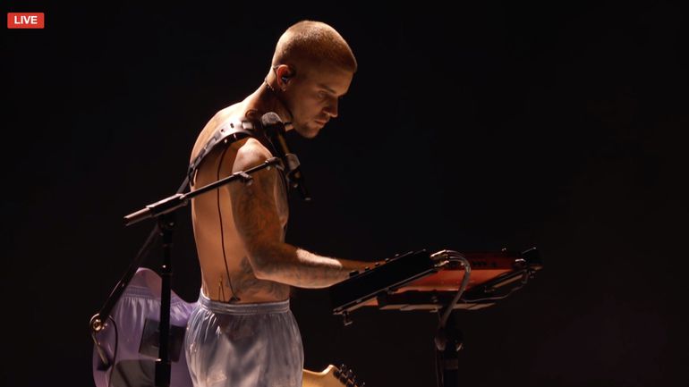 Justin Bieber delivered a heartfelt performance of ‘YUKON’  at the 68th Grammy Awards