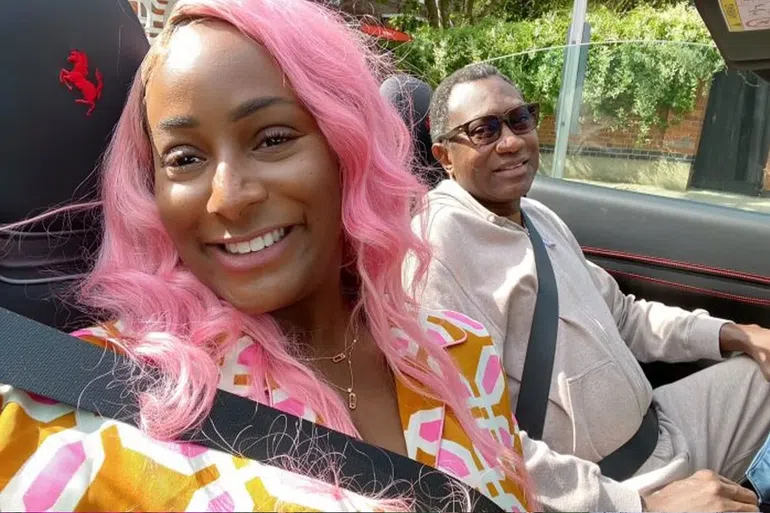 DJ Cuppy and billionaire father, Femi Otedola
