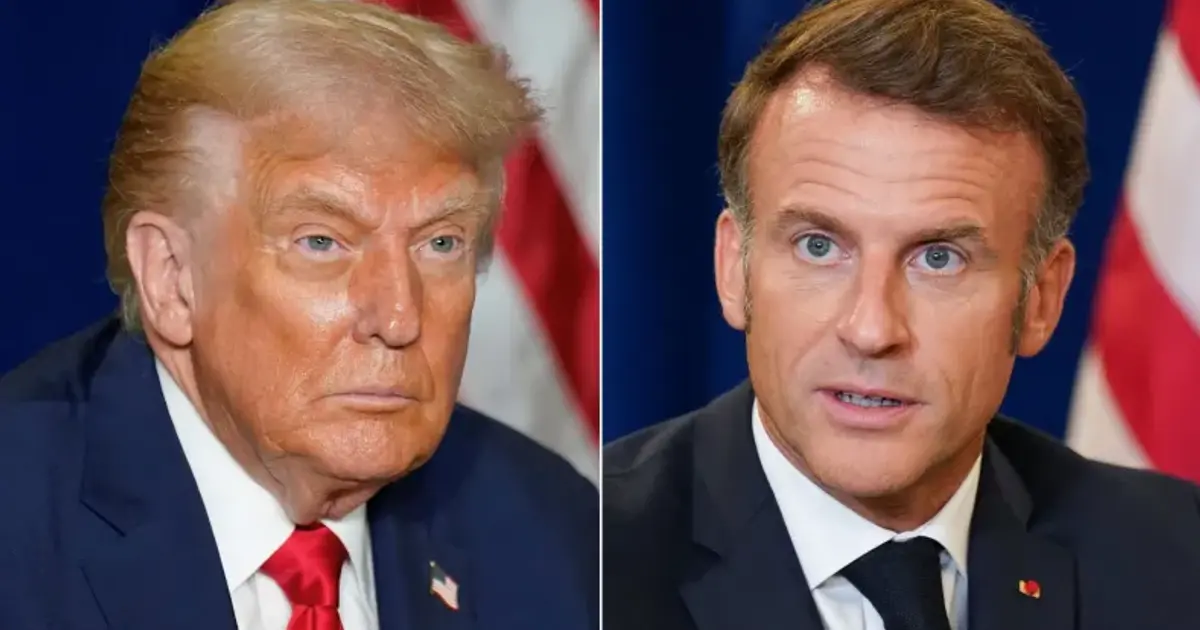 Trump Mocks Macron, Claims French President's Wife Treats Him Badly Amid Iran War Tensions