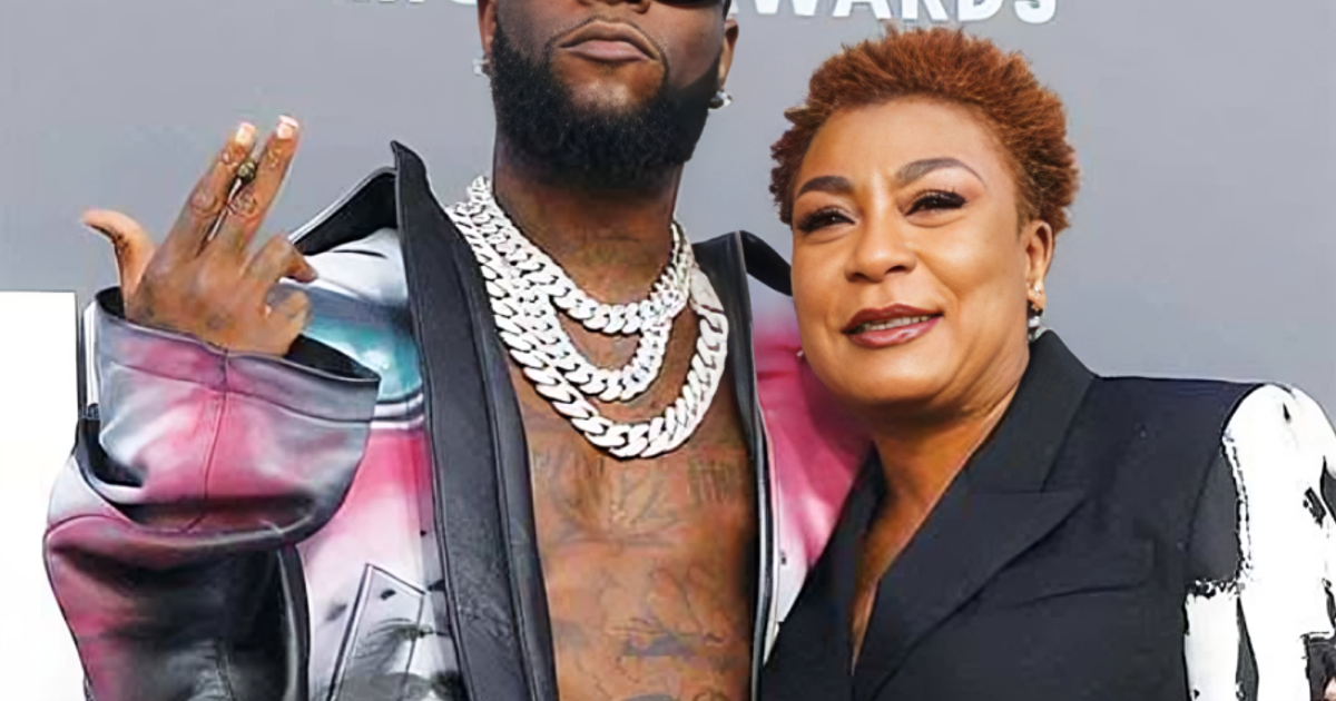 Burna Boy's mother urges him to marry and have children at 35th birthday