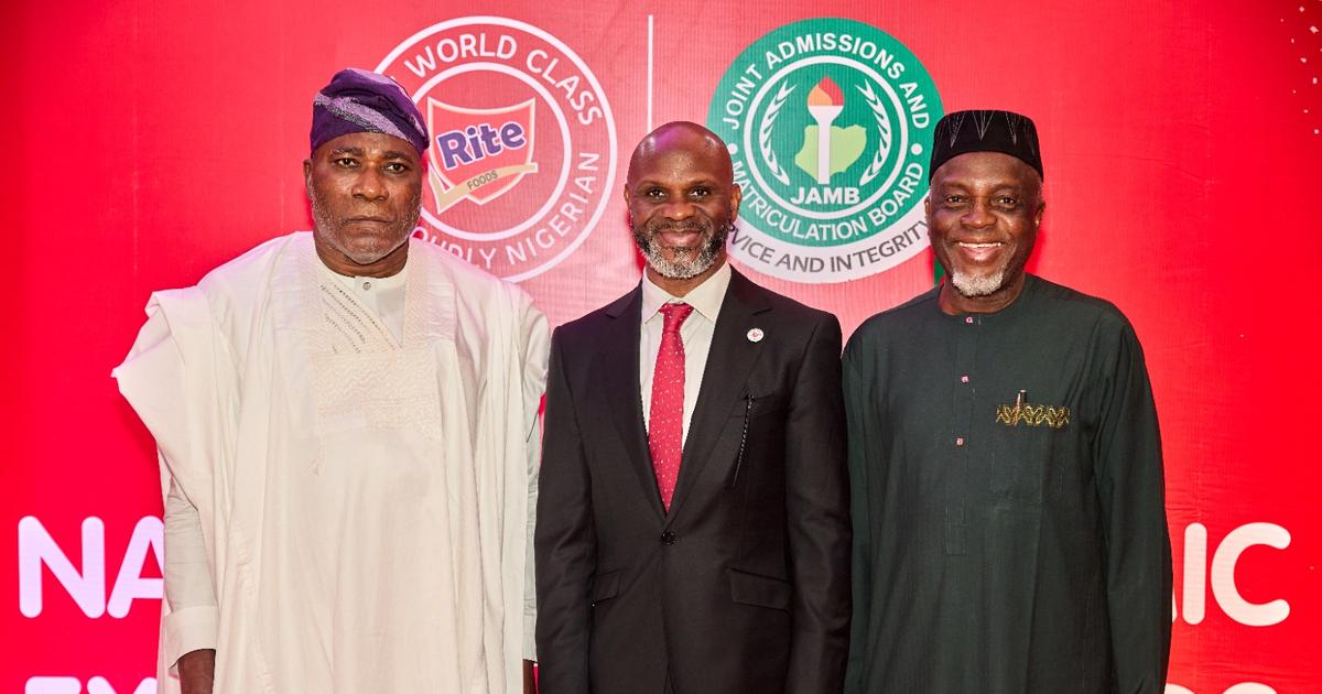 FG, JAMB commend Rite Foods for ₦35m scholarships to top UTME students