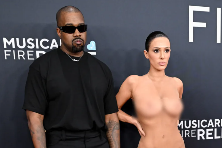 Kanye West's wife Bianca Censori walks Grammys red carpet in nude outfit
