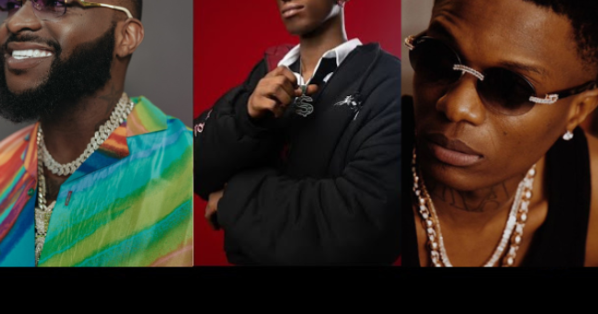 Wizkid, Davido, and Mavo Lead Apple Music's Detty December 2025 Charts