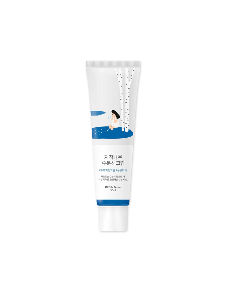 Round Lab Birch Juice Moisturising Sun Cream SPF 50+ PA++++