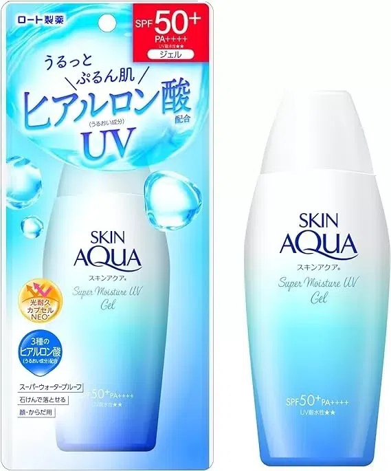 Skin Aqua Uv Super Moisture Gel Pump SPF 50+ PA++++ [140G]