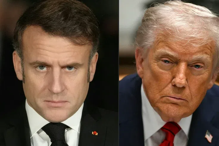 ‘He doesn’t merit a response’: Macron hits back after Trump mocks his marriage