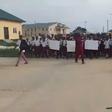 Bayelsa pupils join nationwide protests over abducted Oyo students, teachers