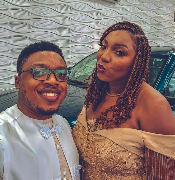 Chef Amaka and her husband, Dr Chinonso Egemba