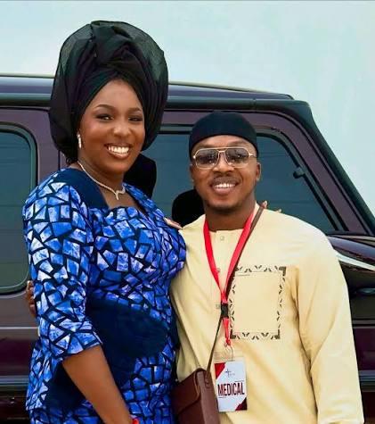 Chef Amaka and her husband, Dr Chinonso Egemba