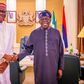 President Bola Tinubu and Abdulmumin Jibrin, a member of the House of Representatives from Kano State. [Presidency]