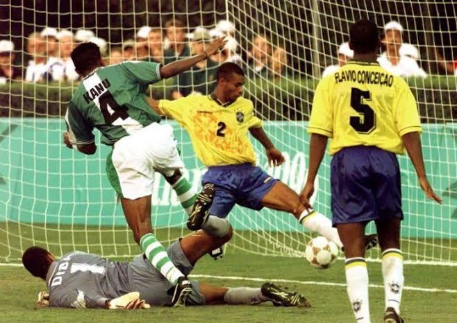 Nigeria's historic 1996 Atlanta Olympic gold medal-winning squad