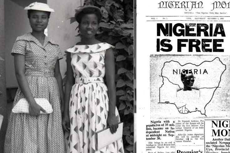 What life looked like in Nigeria before independence: The food, fashion & pop culture