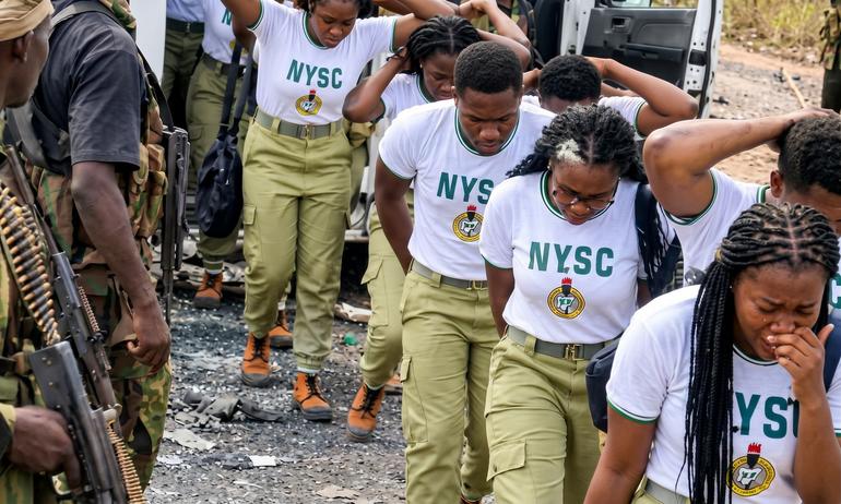 National Youth Service Corps (NYSC) members abducted on their way to orientation camp on October 1.