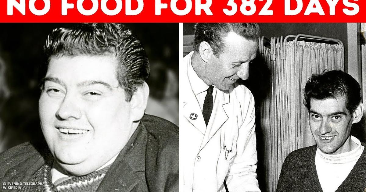 The true story of a man who survived without food for more than a year ...
