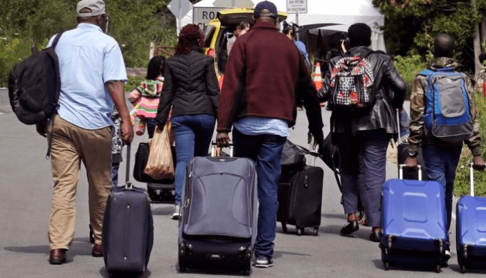 Airport departures highlight the growing migration of Nigerian healthcare workers.