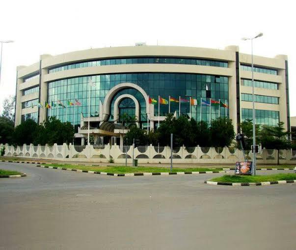 Photograph of the ECOWAS Commission Headquarters building in Abuja, Nigeria.