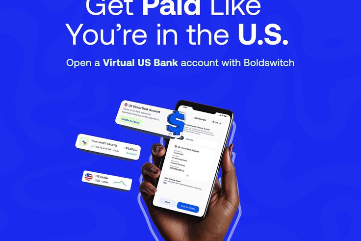 Boldswitch Launches U.S. Bank Accounts for Nigerians: Unlock Global Payments with Zero Fees for Freelancers