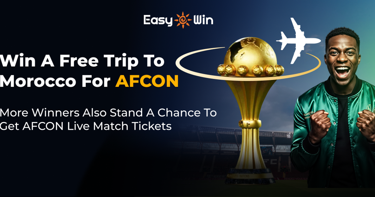 Easywin Launches Massive AFCON 2025 Promo: Win Weekly Trips to Morocco