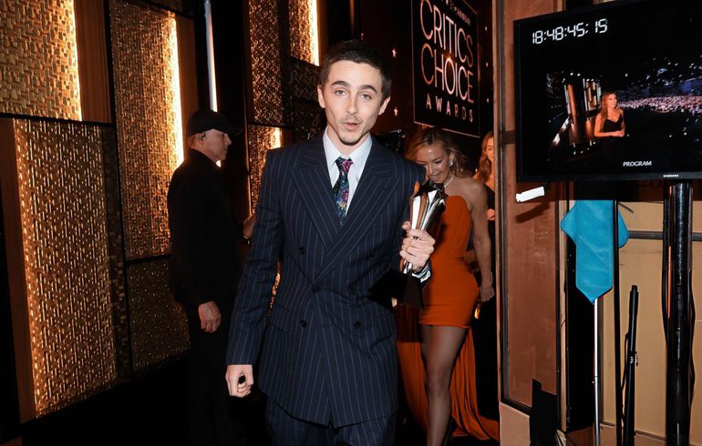 Timothée Chalamet took home Best Actor for his performance in "Marty Supreme"