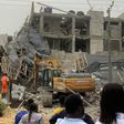 PHOTOS: 3-storey building under construction collapses in Lekki, 2 killed, 6 injured