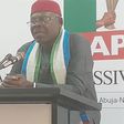 Ossai Ossai briefing newsmen at the All Progressives Congress (APC)