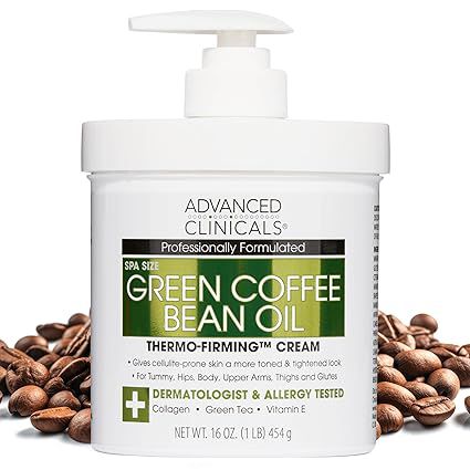 Advanced Clinicals Green Coffee Bean Oil Thermo-Firming™ Body Cream