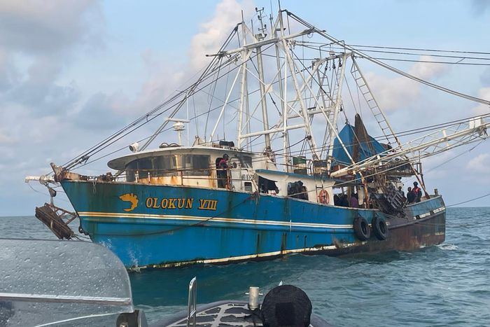 Navy impounds vessels carrying illicit arms, crude oil in Niger Delta