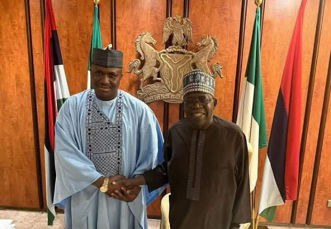 Senator Ibrahim Lamido announced his resignation, citing the hardship many Nigerians face as a result of the ruling party