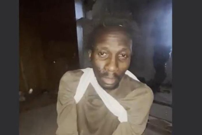 Kehinde Oluwagbemileke, a Nigerian mercenary fighting for the Russian Military.