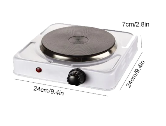 Single Portable 1500W Electric Hot Plate Stove Cooker