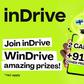 inDrive commits ₦132m to driver reward campaign in Lagos and Abuja