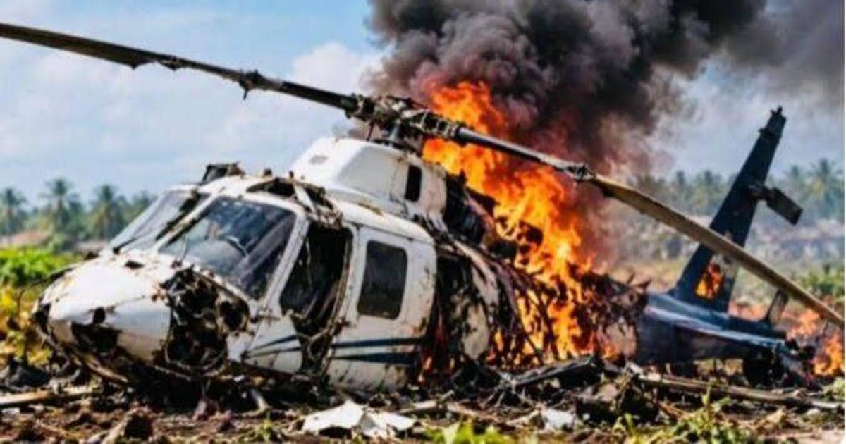 Military Helicopter Crashes in Ondo State, Casualties Feared | Pulse ...