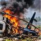 Several feared dead as military helicopter crashes in Ondo