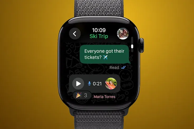 It Took Ten Years, But There's Finally WhatsApp on The Apple Watch 