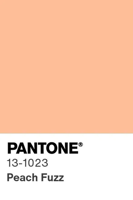Peach Fuzz (PANTONE 13-1023)