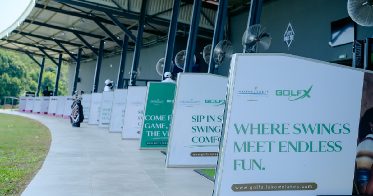 Golf X Redefines Fun in Lagos: A New Lifestyle Hub Opens at Lakowe Lakes