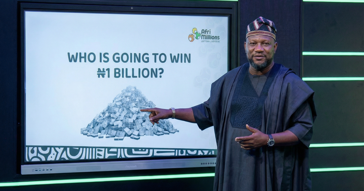 AfriMillions Launches ₦1B Weekly Lottery with Live TV Draw