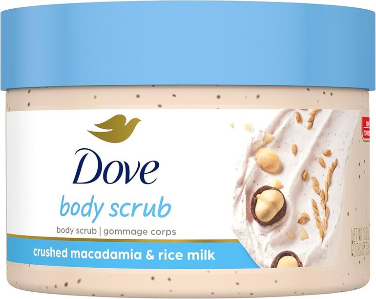 Dove Macadamia and Rice Milk Body Scrub