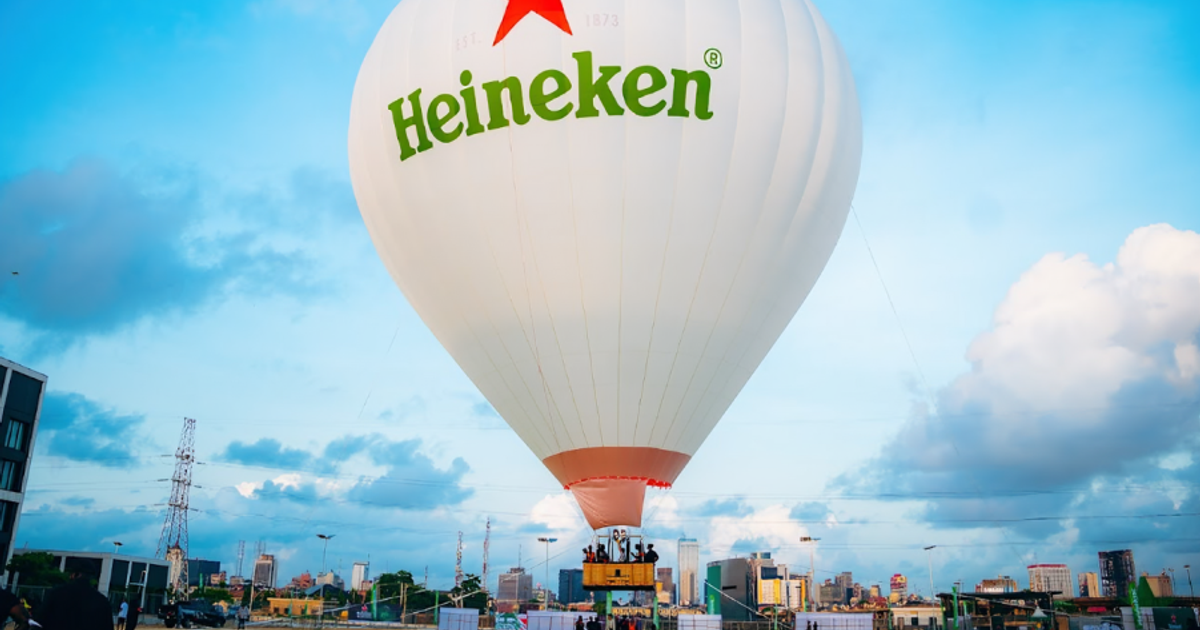 Heineken House Experience: Hot Air Balloons, Sports, Music in Lagos