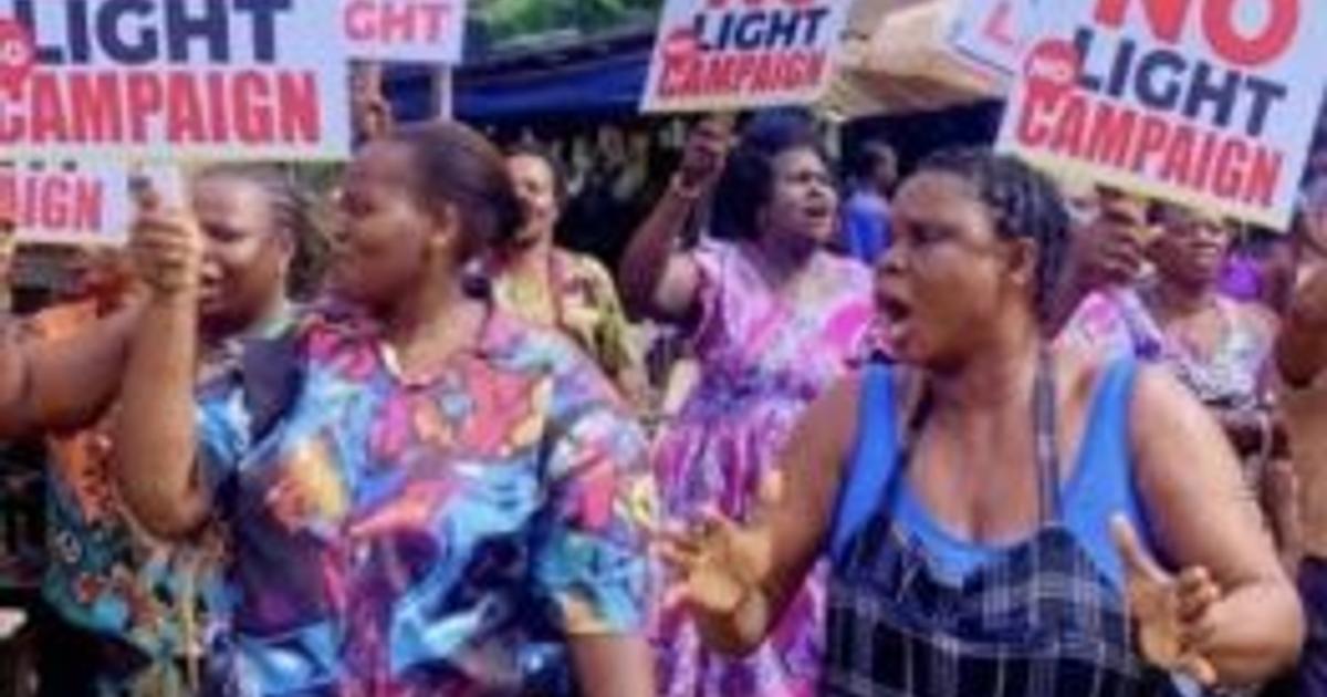 Delta Women Protest Blackout, Warn Politicians: No Light, No Campaign