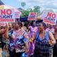 “No light, no campaign” — Delta women protest months of blackout, warn politicians to stay away