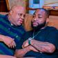 Davido in deep conversation with his uncle, Governor Ademola Adeleke, during a political strategy meeting in Osun State.