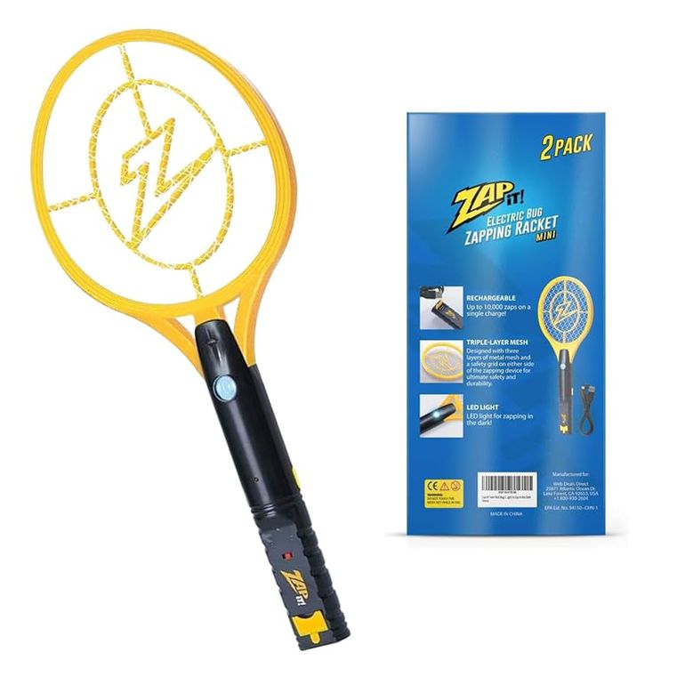 ZAP IT! Bug Zapper Racket