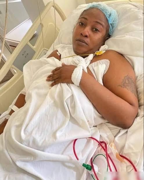 Temitope Kofoworola Osoba during breast cancer struggle